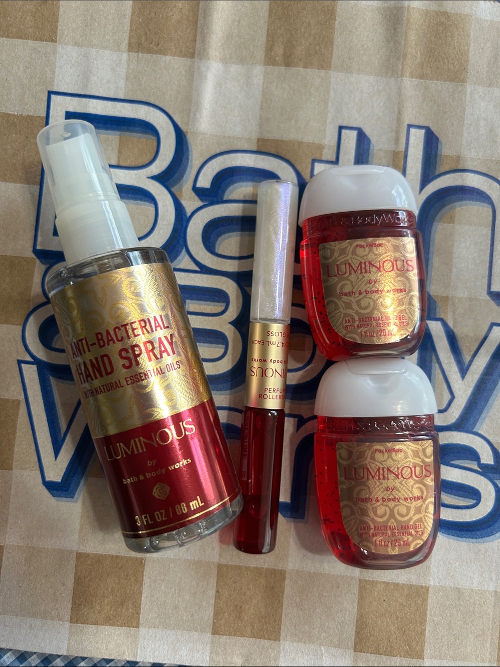 Bath & Body Works Luminous Set -